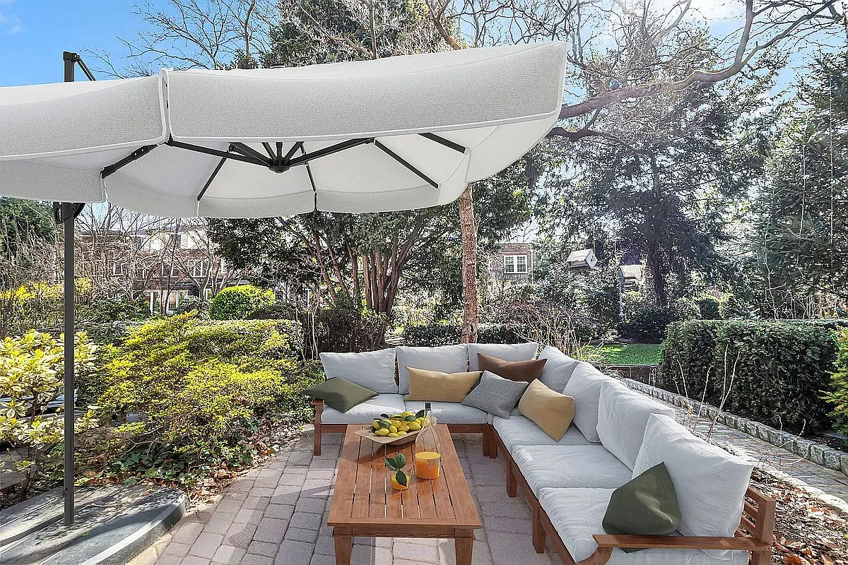Garden at 39-39 46th Street in Sunnyside Gardens